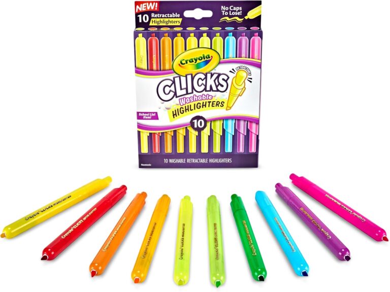 Crayola Clicks Retractable Highlighters