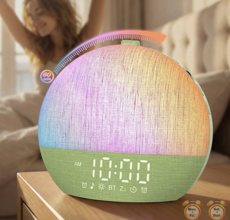 Alarm Clock Sunrise with Sound Machine