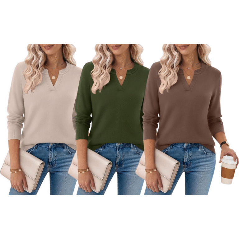 Zeagoo V-neck Sweaters