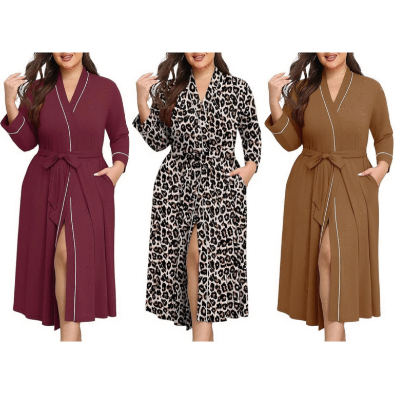 Plus Size Robe