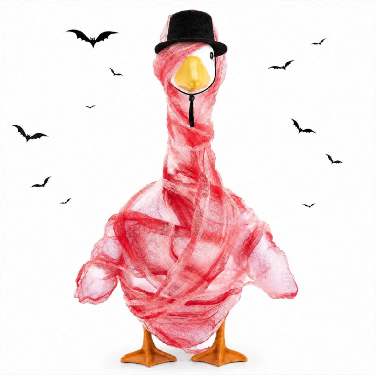 Halloween Porch Goose Mummy Outfit
