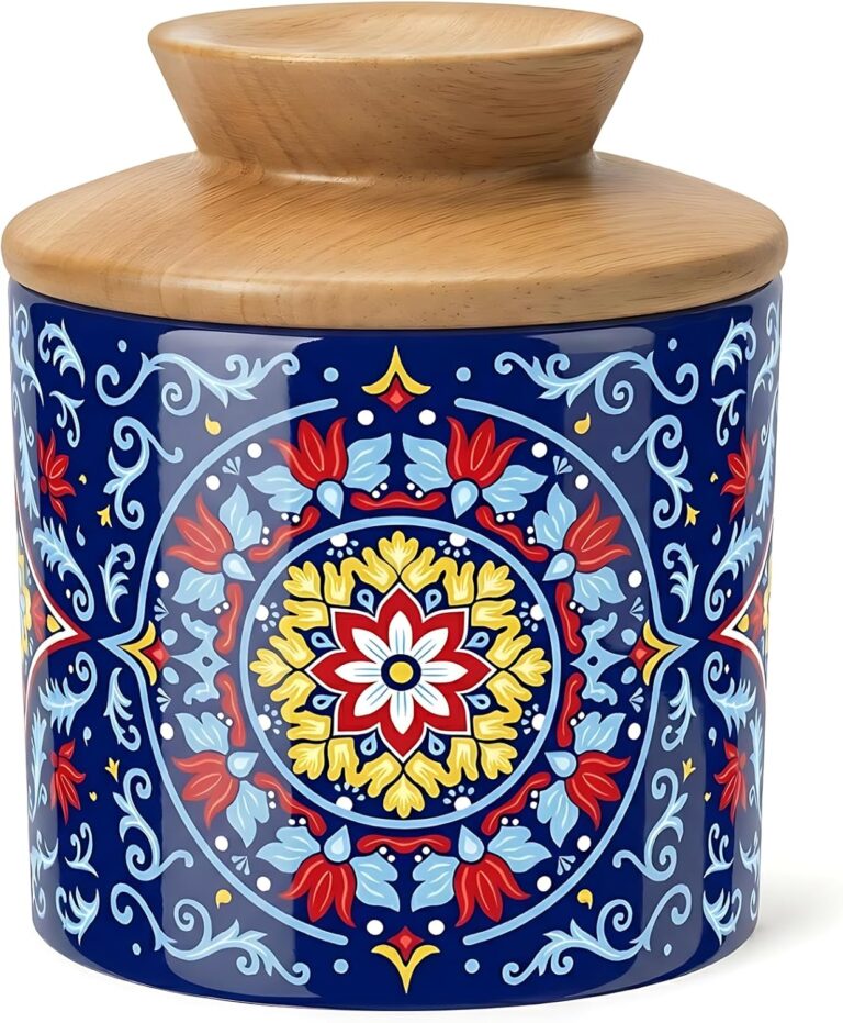Bohemian Butter Crock