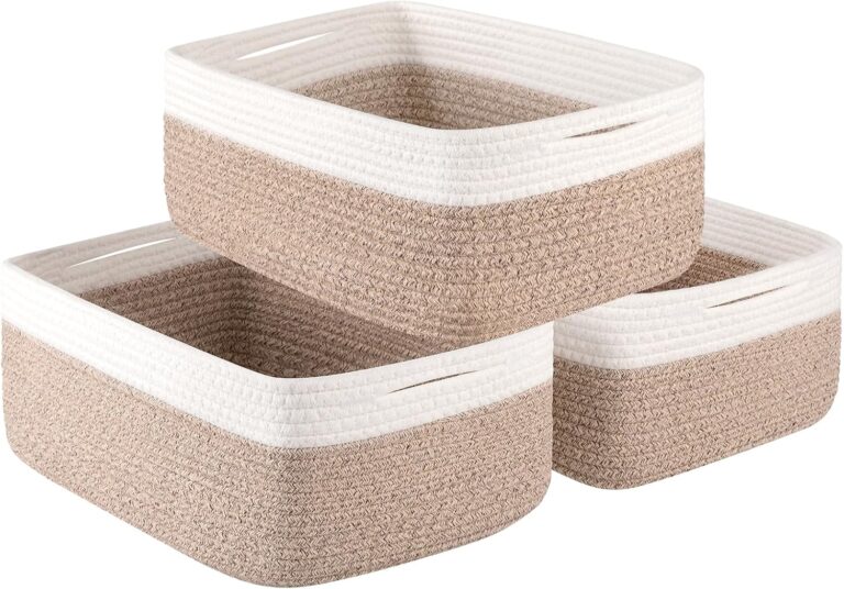 Storage Baskets for Organizing 3 Pack