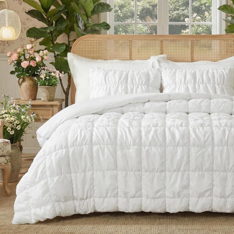 Bubble Textured Comforter Set