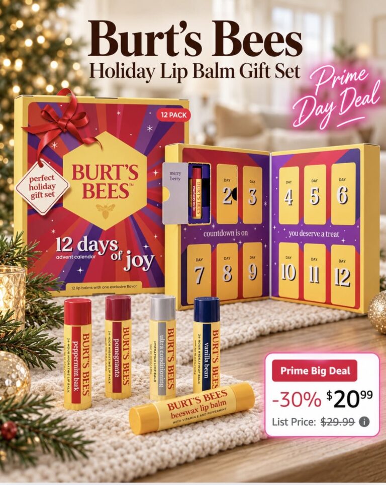 Burt's Bees Holiday Lip Balm Gift Set