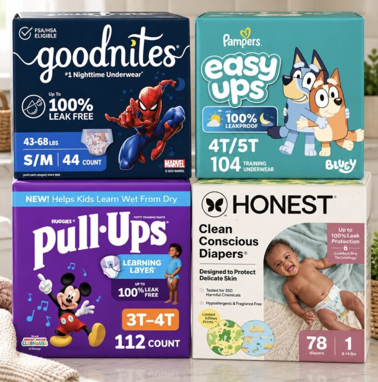Pull-ups and Diapers