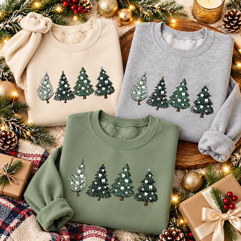Dental Christmas Tree Sweatshirt