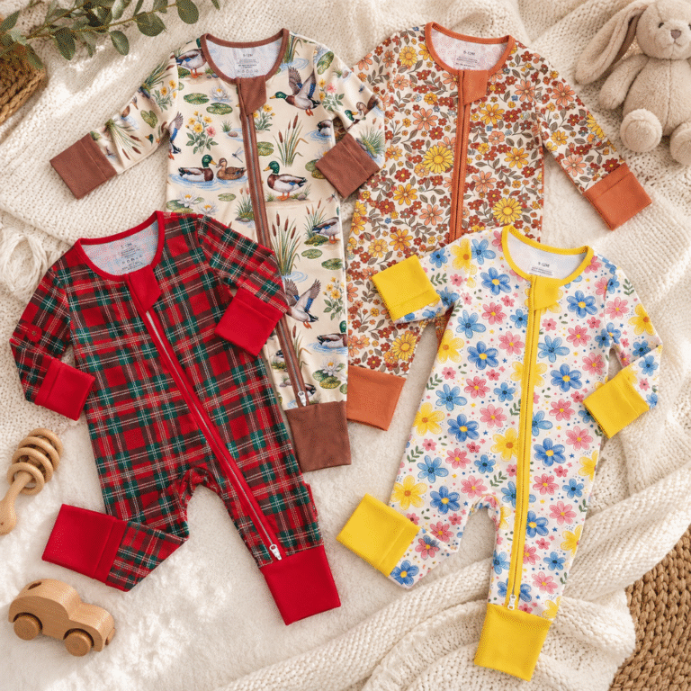 Bamboo Viscose Baby Rompers